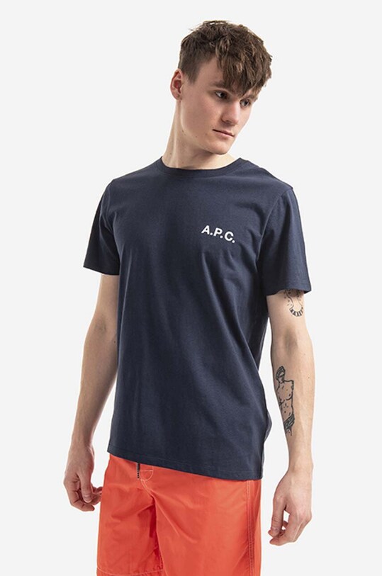 Памучна тениска A.P.C. Mike COETL.H26053