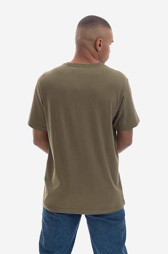 Îmbrăcăminte Maharishi tricou din bumbac 4093.OLIVE verde