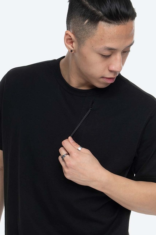 Maharishi cotton t-shirt black 7005.BLACK