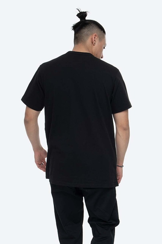 Maharishi cotton t-shirt 7005.BLACK black