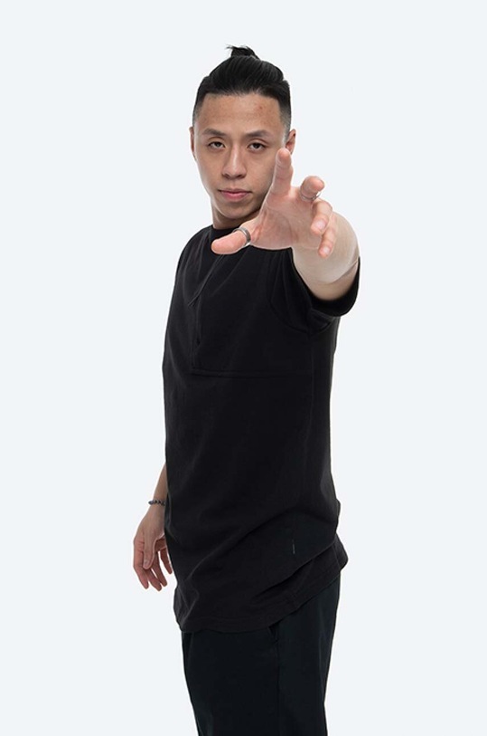 Maharishi cotton t-shirt 7005.BLACK