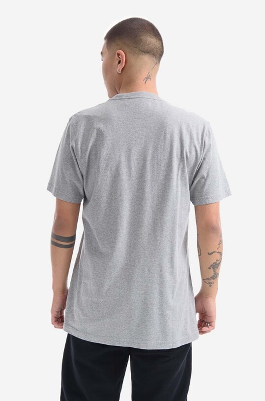Odzież Maharishi t-shirt bawełniany Miltype Embroider T-shirt 9161.MARL szary