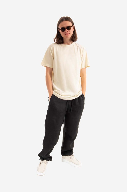 Maharishi cotton t-shirt 9752.ECRU beige AA00