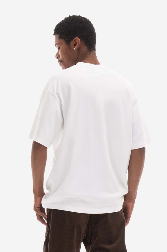Clothing Drôle de Monsieur cotton T-shirt TS138 TS138.WHITE white