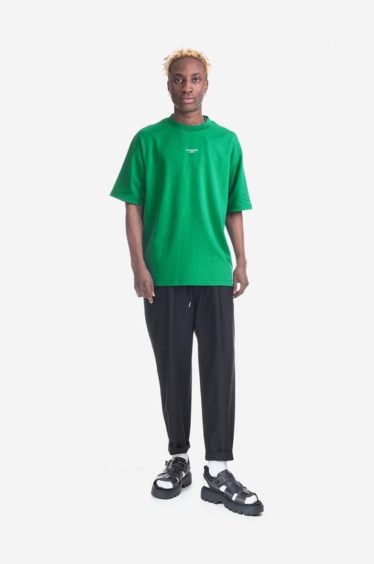 Drôle de Monsieur cotton T-shirt Le T-shirt TS100.GREEN green
