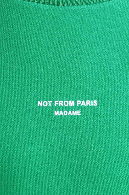 Drôle de Monsieur cotton T-shirt Le T-shirt TS100.GREEN