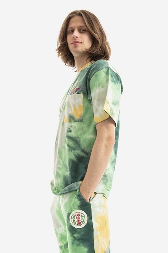 CLOT tricou din bumbac CLTES10008.GREEN