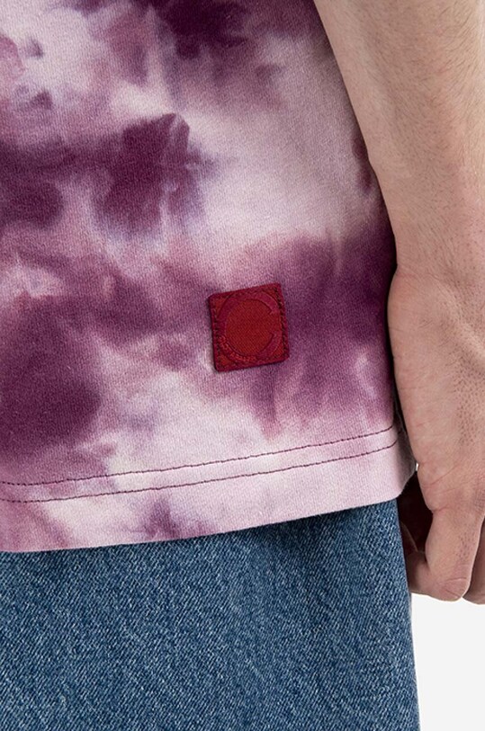 Хлопковая футболка CLOT CLTES10008.PURPLE
