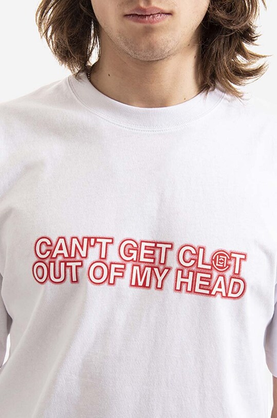 CLOT cotton t-shirt white CLTES10019.WHITE
