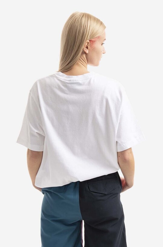 Clothing by Parra cotton t-shirt 47300.WHITE white