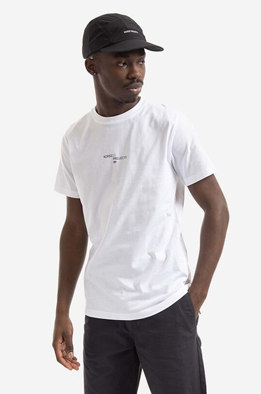 Norse Projects cotton t-shirt Niels Nautical Logo