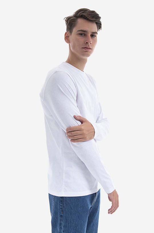 Norse Projects cotton longsleeve top Niels Standard Ls N10.0181.0001 white