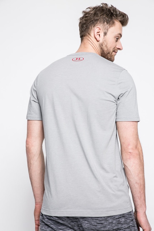 Oblečenie Under Armour - Pánske tričko UA Left Chest Lockup 1257616 1257616 sivá