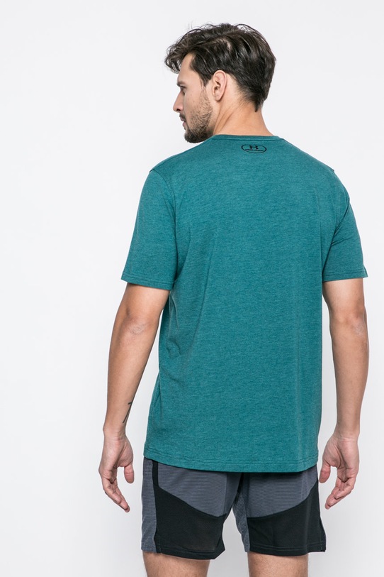 Oblečenie Under Armour - Pánske tričko UA Left Chest Lockup 1257616 1257616 zelená
