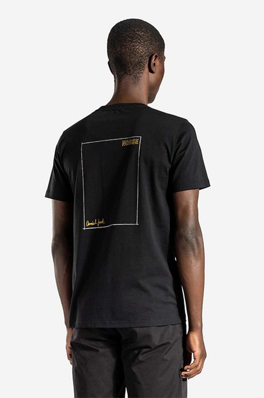 Norse Projects t-shirt in cotone Niels Norse x Daniel Frost Kayak N01.0592.9999 nero AA00