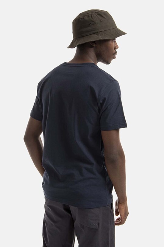 Clothing Norse Projects cotton t-shirt Niels Nautical Logo N01.0582.7004 navy