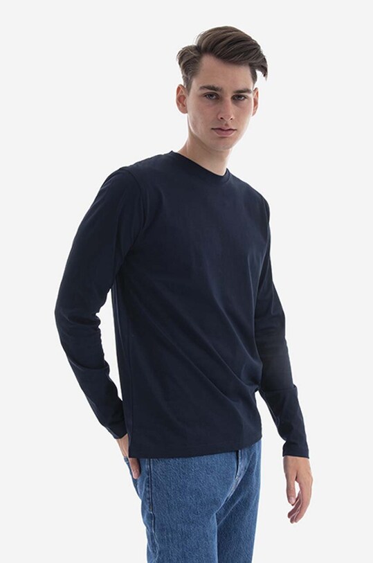 Norse Projects cotton longsleeve top Niels Standard LS