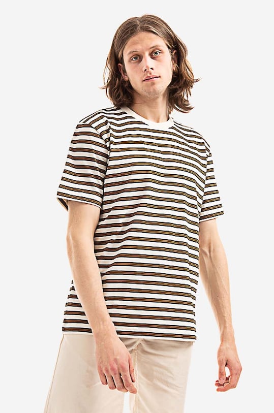 Norse Projects cotton T-shirt Johannes Nautical Stripe