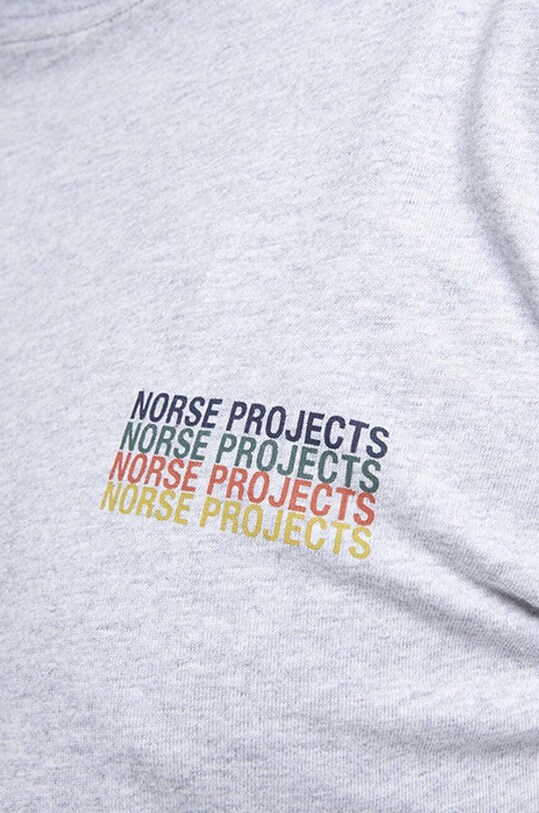 Norse Projects cotton t-shirt gray N01.0541.1026