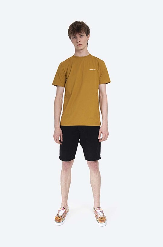 Norse Projects tricou din bumbac N01.0546.3035 galben AA00