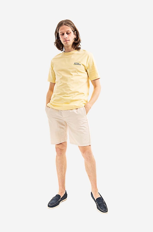 Norse Projects cotton t-shirt N01.0589.3025 yellow AA00