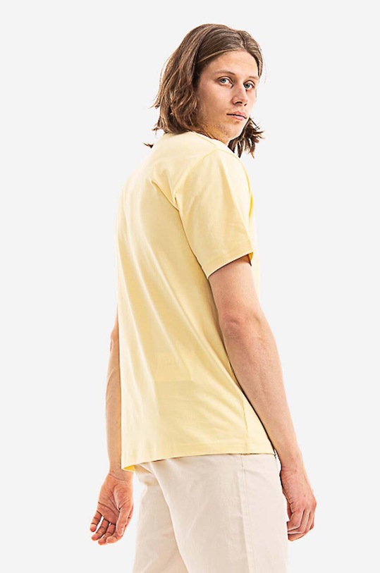Clothing Norse Projects cotton t-shirt N01.0589.3025 yellow