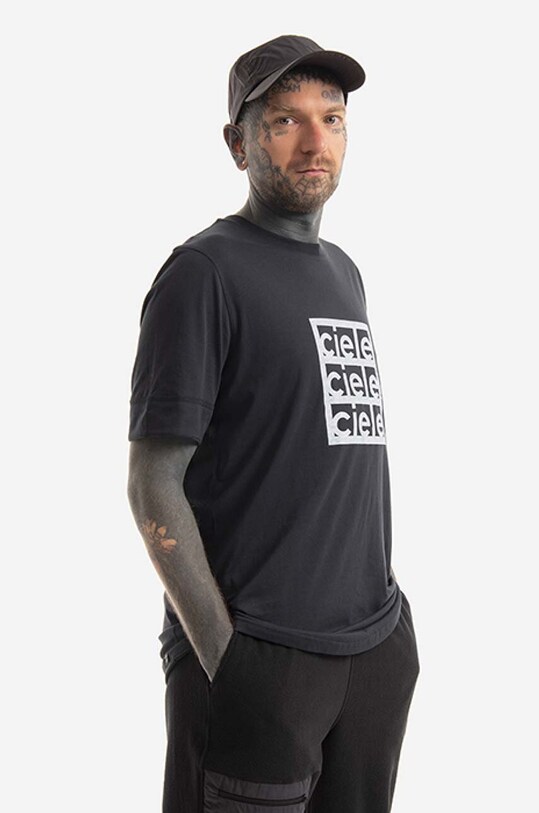 Тениска Ciele Athletics Stacked CLNSBTSK.BK001 черен