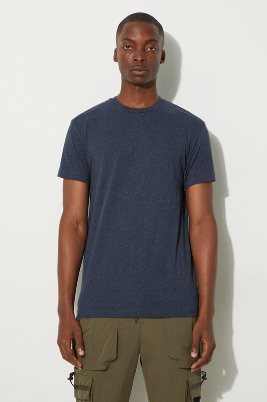 Samsoe Samsoe cotton t-shirt plain navy M00012003