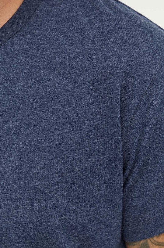 Samsoe Samsoe t-shirt bawełniany KRONOS M00012003 granatowy