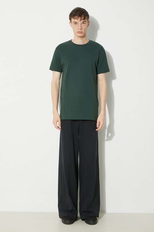 Samsoe Samsoe tricou din bumbac M00012003 verde AA00