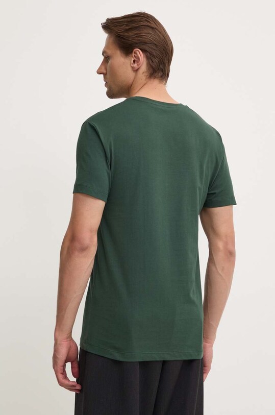 Odzież Samsoe Samsoe t-shirt bawełniany KRONOS M00012003 zielony