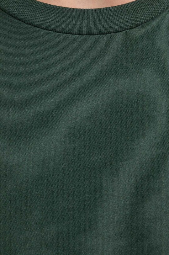 Samsoe Samsoe t-shirt bawełniany KRONOS M00012003 zielony