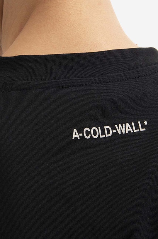 Хлопковая футболка A-COLD-WALL* Prose ACWMTS068 чёрный