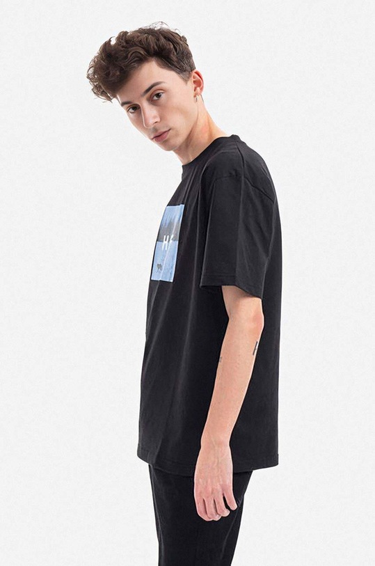 Makia cotton t-shirt M21002 black