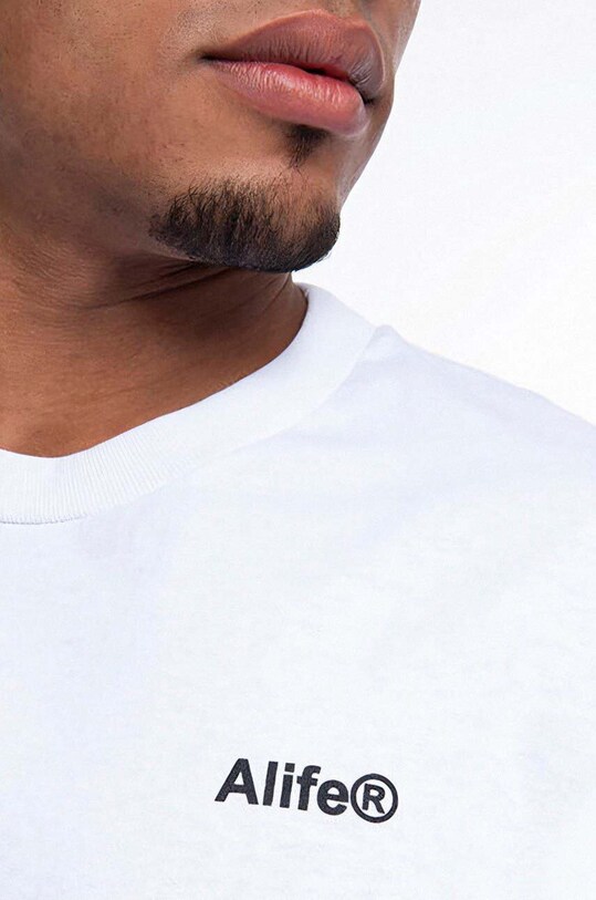 Alife t-shirt bawełniany Thorough In Every Borough ALIFW20.40