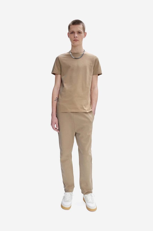 A.P.C. cotton T-shirt A.P.C. T-shirt Jimmy COBQX-H26504 BEIGE COBQX.H26504 beige AA00