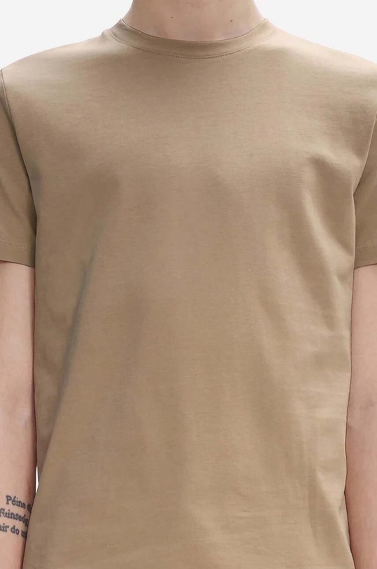 A.P.C. cotton T-shirt A.P.C. T-shirt Jimmy COBQX-H26504 BEIGE COBQX.H26504 beige