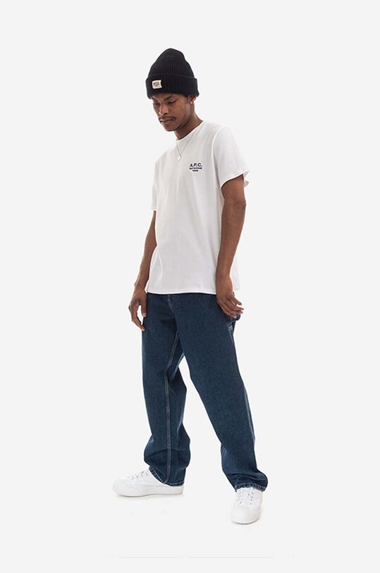 A.P.C. cotton T-shirt Raymond COEZC.H26840 white AA00