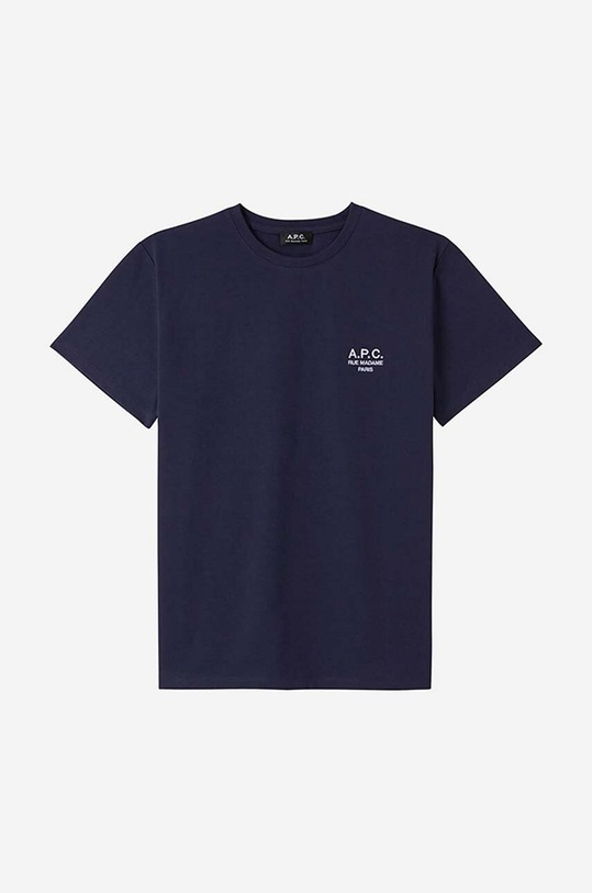 Clothing A.P.C. cotton T-shirt Raymond COEZC.H26840 navy