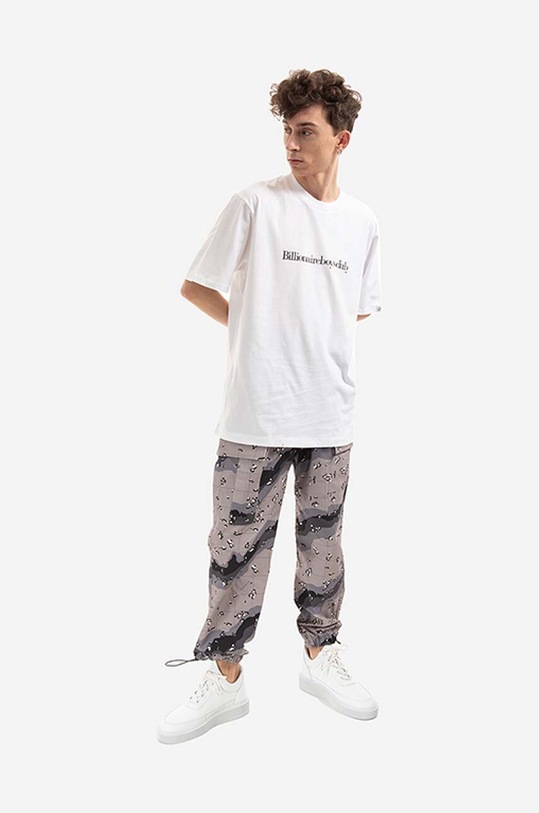 Billionaire Boys Club cotton t-shirt Serif Logo B21434 white AA00