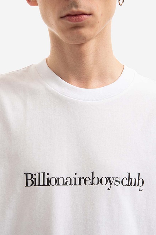 Billionaire Boys Club cotton t-shirt Serif Logo white B21434