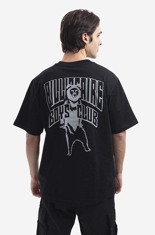 Billionaire Boys Club cotton t-shirt Bear Logo B21437 black AA00