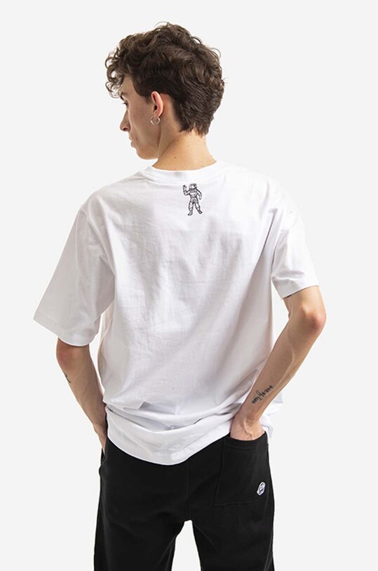 Abbigliamento Billionaire Boys Club t-shirt in cotone Small Arch Logo BC003 bianco