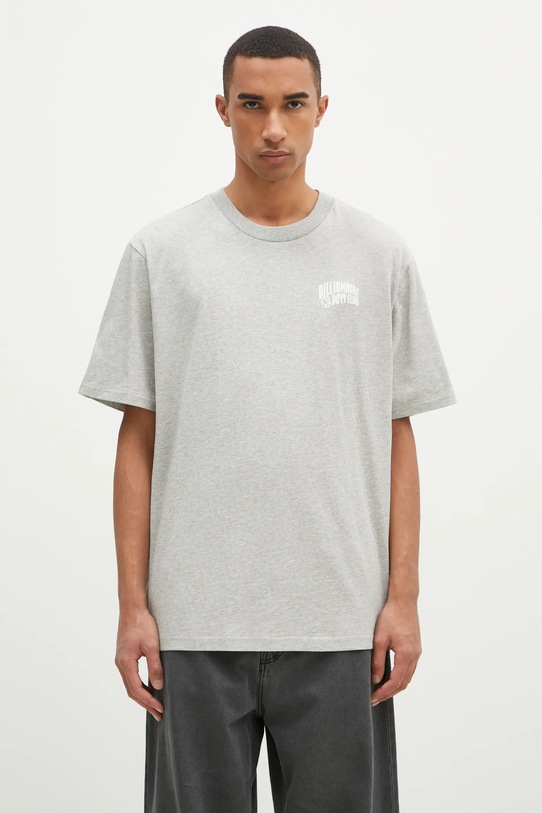 Βαμβακερό μπλουζάκι Billionaire Boys Club Small Arch Logo βαμβάκι γκρί BC003