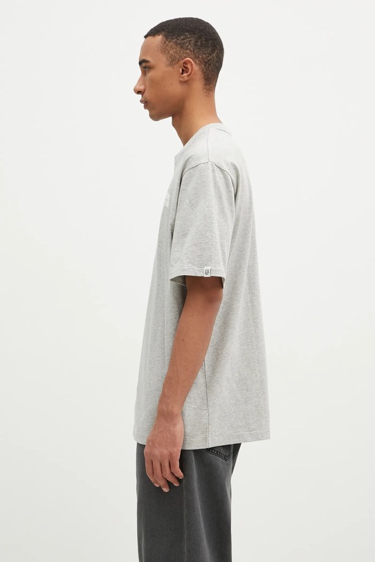 Βαμβακερό μπλουζάκι Billionaire Boys Club Small Arch Logo BC003 γκρί AA00