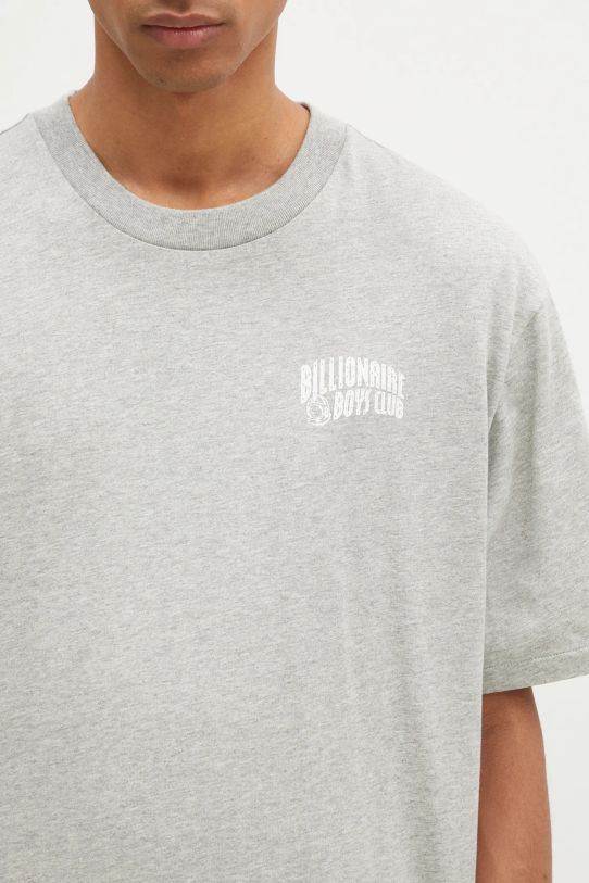 Pamučna majica Billionaire Boys Club Small Arch Logo siva BC003