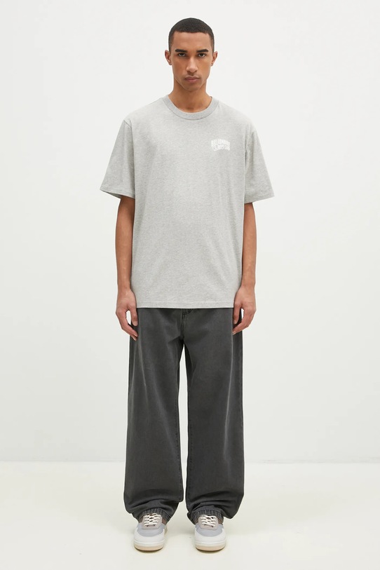 Βαμβακερό μπλουζάκι Billionaire Boys Club Small Arch Logo BC003 γκρί