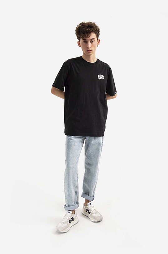 Bavlněné tričko Billionaire Boys Club Small Arch Logo BC003 černá AA00