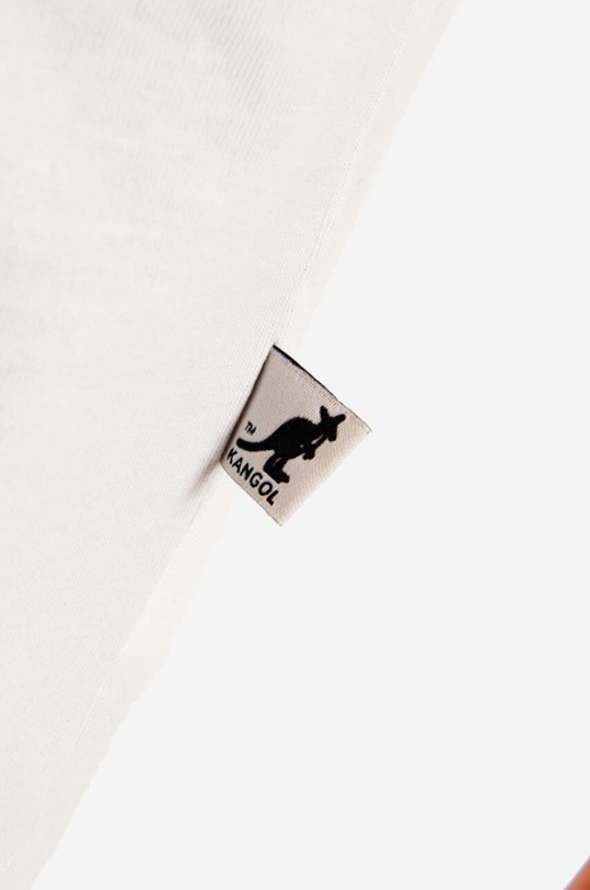 Kangol t-shirt bawełniany Heritage Basic KLHB003 biały