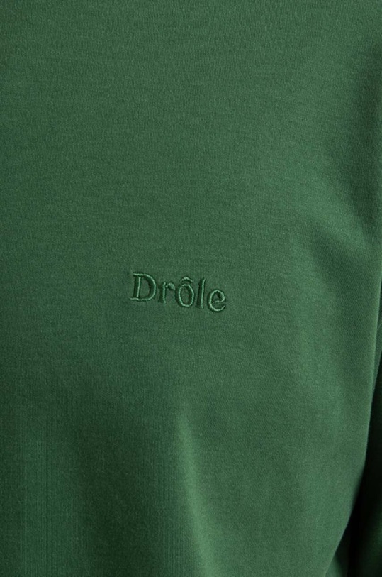 Drôle de Monsieur cotton t-shirt green TS108.DARK.GREEN